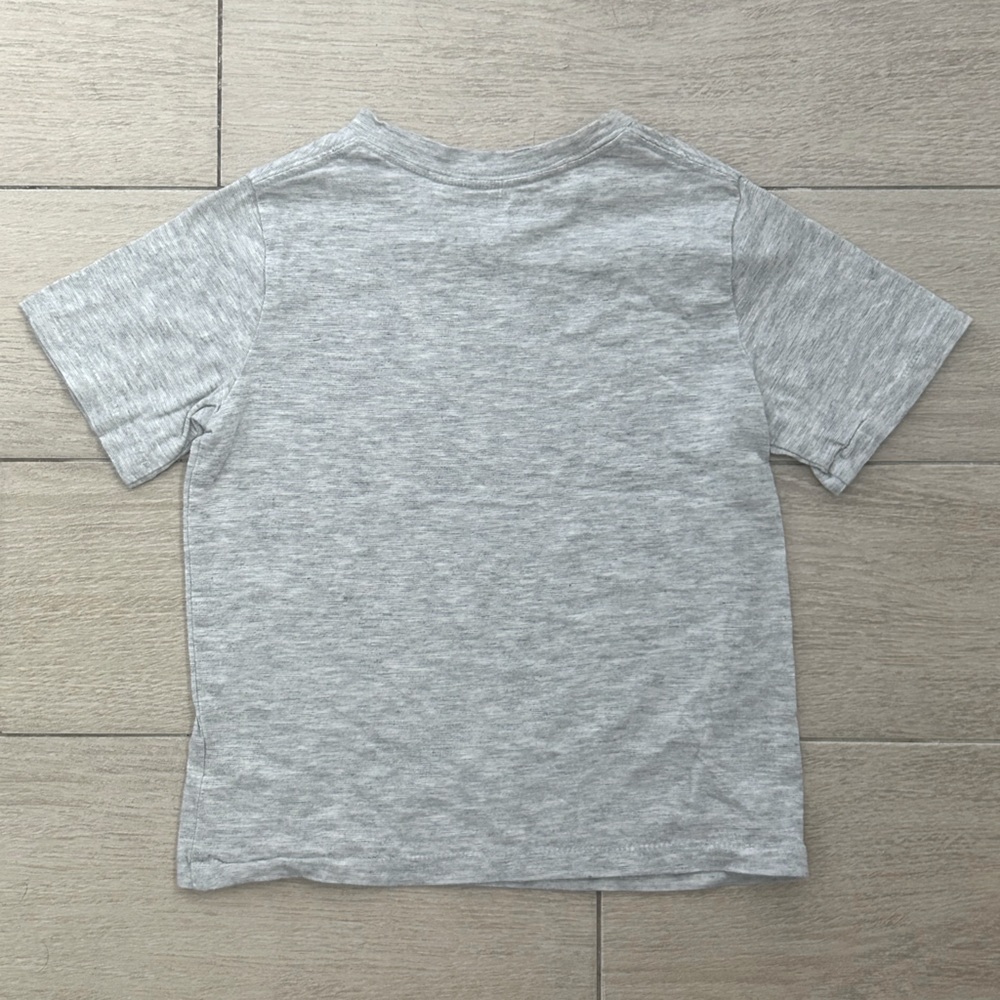 GAP Light Gray Toddler V-Neck Tee - Picture 2 of 4
